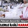 Bakan Pekcan açıkladı: Çok kullanımlı bez maske ihracatında ön izin şartı aranmayacak