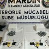 Mardin'de yakalanan teröristin çantasında patlayıcı ele geçirildi