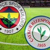 Fenerbahçe Çaykur Rizespor maçında 2 gol Canlı Anlatım