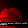 Antalya da sıcaktan bunalan tatilciler, sahillerde ... Antalya da sıcaktan bunalan tatilciler, sahillerde ...