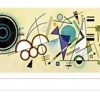 Google'dan Kandinsky'ye özel logo Google'dan Kandinsky'ye özel logo