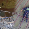 20 metre yükseklikte kurtarılmayı bekledi 20 metre yükseklikte kurtarılmayı bekledi