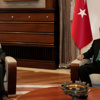 Cumhurbaşkanı Erdoğan, Uyuşmazlık Mahkemesi Başkanı Özgüldür'ü kabul etti Cumhurbaşkanı Erdoğan, Uyuşmazlık Mahkemesi Başkanı Özgüldür'ü kabul etti