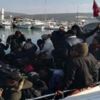 Urla'da 60 kaçak göçmen yakalandı