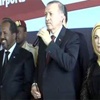 Cumhurbaşkanı Erdoğan Somali'de terminal binası açtı Cumhurbaşkanı Erdoğan Somali'de terminal binası açtı