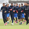 Trabzonspor tam kadro çalıştı Trabzonspor tam kadro çalıştı