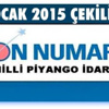 MPİ On Numara 05.01.2015 çekiliş sonuçları ve kazanan numaralar belli oldu!