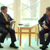 Davutoğlu Niinistö ile görüştü