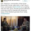 ABD'li General, 4 milyon TL ödülle aranan YPG'li terörist ile görüştü