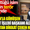 ﻿Taliban heyetiyle görüşen Diyanet İşleri Başkanı Ali Erbaş'tan dikkat çeken hareket