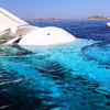 Türk yatı Mikonos'ta battı Türk yatı Mikonos'ta battı