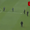 Erdoğan ve Davutoğlu'ndan futbol şov