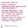 Kendisini taciz eden o kişiyi ifşa etti!