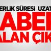 'Askerlik süresi uzatıldı' haberi yalan çıktı
