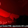 İSO Tu¨rkiye İmalat PMI, ağustosta 48 e yükseldi İSO Tu¨rkiye İmalat PMI, ağustosta 48 e yükseldi