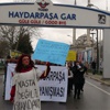 Haydarpaşa eylemleri 159'uncu haftasında Haydarpaşa eylemleri 159'uncu haftasında