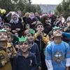 Barış için balon uçurdular