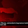 Kars Valisi Öksüz, sürücülerin bayramını kutlayarak ...
