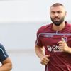 Trabzonspor'da Burak Yılmaz sevinci Trabzonspor'da Burak Yılmaz sevinci