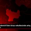 Bakan Pakdemirli den kiraz rekoltesinde artış hedefi ... Bakan Pakdemirli den kiraz rekoltesinde artış hedefi ...