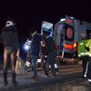 Konya'da sığınmacıları taşıyan minibüs devrildi: 14 yaralı Konya'da sığınmacıları taşıyan minibüs devrildi: 14 yaralı