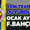 Fenerbahçe'nin yeni transferini duyurdular! Ocak ayında...