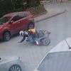 Motokurye ölümle burun buruna geldi Motokurye ölümle burun buruna geldi