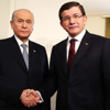 Davutoğlu ile Bahçeli'nin görüşmesi başladı