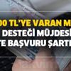 2300 TL'ye varan maaş desteği müjdesi! İşte başvuru şartlar ve detayları! İşsiz kalanlara yardım...