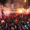 Taksim Meydanı'nda Şampiyonluk Coşkusu