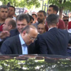 Şehit cenazesinde Yalçın Akdoğan'a protesto