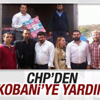 CHP heyeti Kobani'ye yardım götürdü
