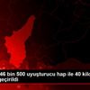 Adana da 46 bin 500 uyuşturucu hap ile 40 kilogram ... Adana da 46 bin 500 uyuşturucu hap ile 40 kilogram ...