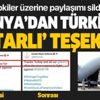 İspanya'dan Türkiye'ye 'rötarlı' teşekkür! Tepkiler üzerine paylaşımı düzelttiler