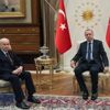 Erdoğan'ın Bahçeli görüşmesi sona erdi Erdoğan'ın Bahçeli görüşmesi sona erdi