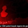 Batman da 1360 paket kaçak sigara ele geçirildi Batman da 1360 paket kaçak sigara ele geçirildi