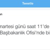 Başbakanlık'ta sürpriz görüşme