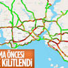 Kısıtlama öncesi İstanbul trafiğinde yoğunluk arttı