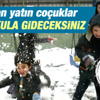 İstanbul'da kar tatili bitti