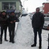 Esnafın Kardan Adam Keyfi
