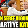 Hakan Şeref Olgun İYİ Parti'ye katıldı. Rozetini Meral Akşener taktı Hakan Şeref Olgun İYİ Parti'ye katıldı. Rozetini Meral Akşener taktı