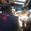 Elini kaptırdığı kıyma makinesiyle hastaneye kaldırıldı