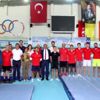 Kaymaz, Artistik Cimnastik Milli Takım kampını ziyaret ... Kaymaz, Artistik Cimnastik Milli Takım kampını ziyaret ...