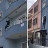 Hayatı pahasına eşyaları böyle taşıdı Hayatı pahasına eşyaları böyle taşıdı