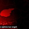 Tunceli de eğitime kar engeli Tunceli de eğitime kar engeli
