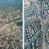 Kaz Dağlarının eteklerinde çirkin yapılaşma Kaz Dağlarının eteklerinde çirkin yapılaşma