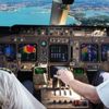 İstanbul semalarında ilginç görüntü...Pilotlar birbirini uyarıyor!