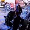Lastik bomba gibi patladı: 1 yaralı