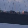 Boğaziçi Köprüsü'nde intihar girişimi Boğaziçi Köprüsü'nde intihar girişimi