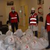 Türk Kızılay'dan ihtiyaç sahibi Rum ailelere gıda yardımı